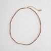 Gold Sand Gem Necklace
