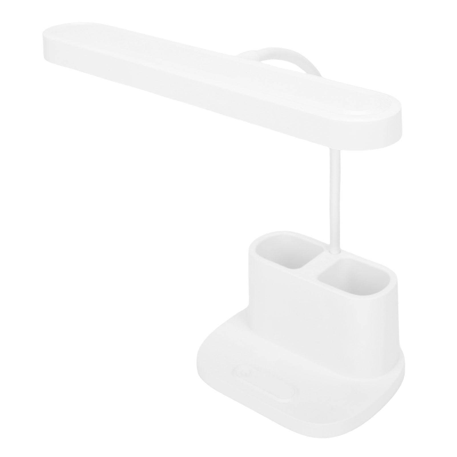 

LED Desk Lamp Stepless Dimmable 3 Colors Touch Control Flexible Gooseneck USB Rechargeable LED Reading Light with Pen