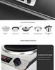 Concave 5000W High-Power Induction Stove: Commercial Stir-Fry, Stainless Steel, Multifunctional Electric Ceramic Cooker