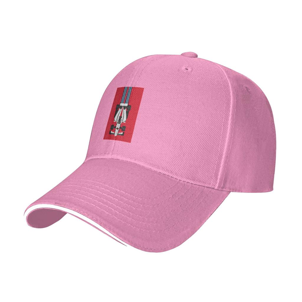 Fashion Martini Livery Stripe Curved Brim Baseball Cap ParentChild Visor