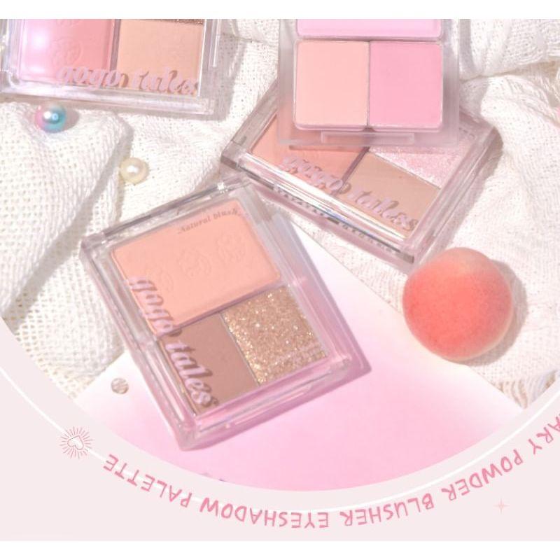 GOGO TALES - Blusher Eyeshadow Palette (4-5)
