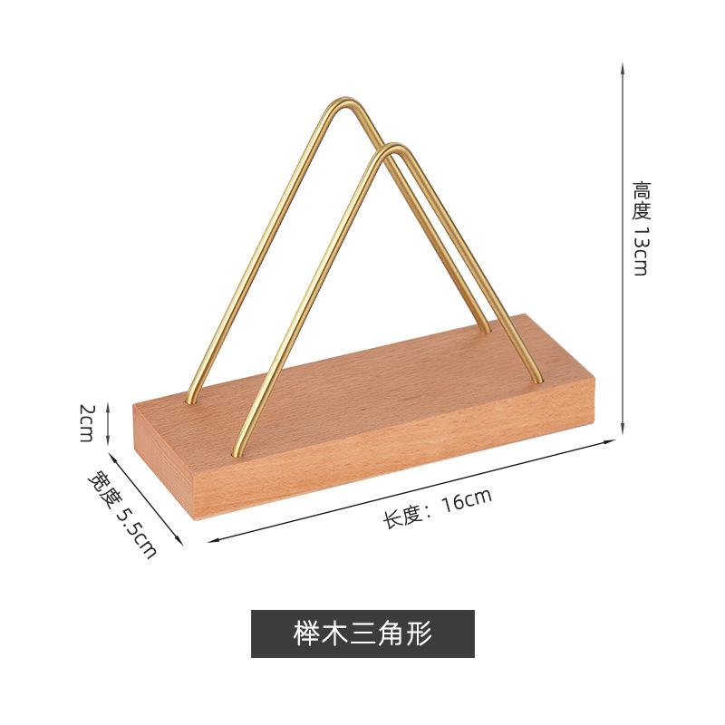 

Creative Vertical Tissue Holder Store Restaurant Napkin Box Home Counter Triangular Tissue Box Storage Rack Table Decoration