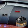 Automotive Interior Polishing Paste - Automotive Plastic Parts Repair and Care Kit, Instrument Panel, Black Tire Gloss Wax,