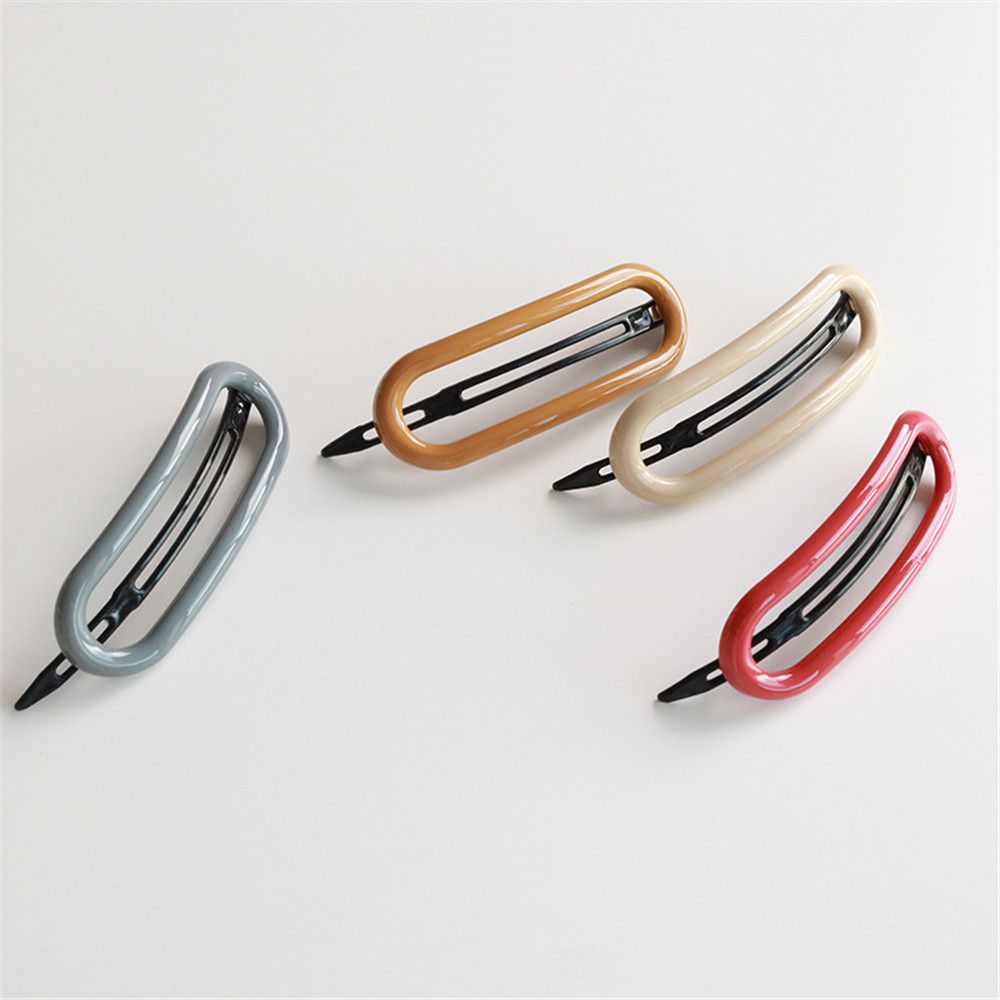 Stylish Simple Large Seamless Hairpin Styling Accessories Hair Claw Hair Clip
