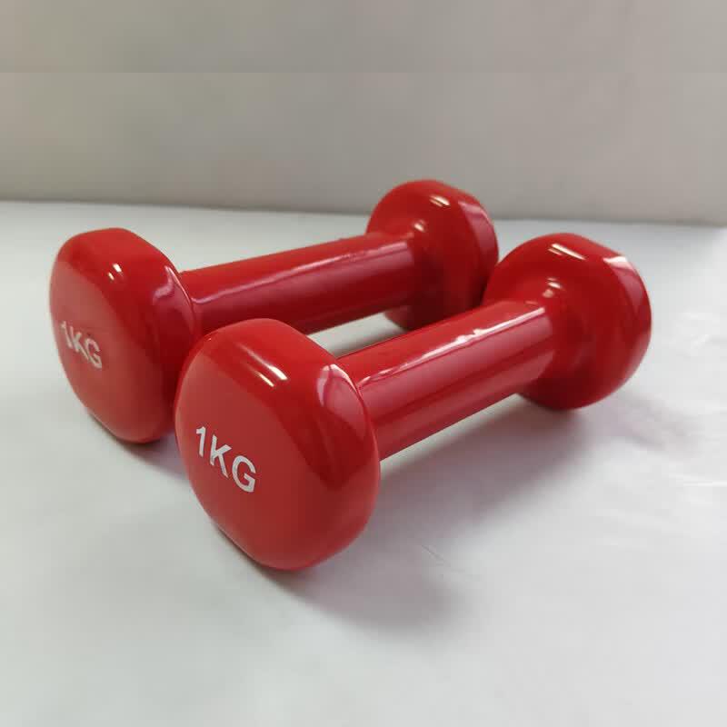 Yueji Tiger Hexagonal Rubber Dumbbell Pair