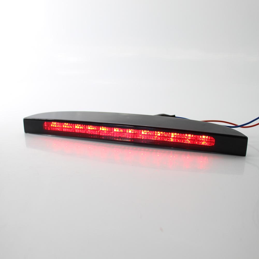 Trzecie światło hamowania samochodu wysoko montowane światło hamowania 3RD lampa stopu czarny kierunkowskaz LED dla Renault Clio Mk II III 1998-2006 7700410753