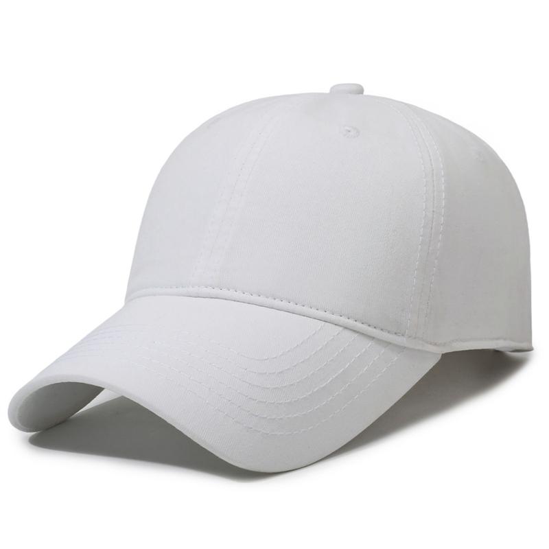 Solid Color Baseball Cap Men Women Sunshade Cap Outdoor Sports Cap