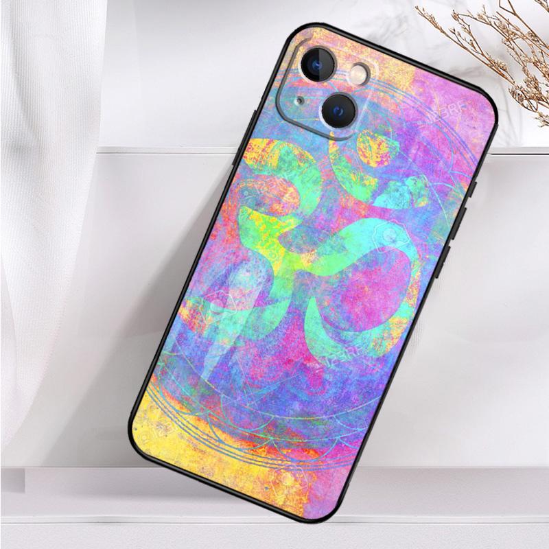 Aum Om Yoga Symbol Fitness Gym Shockproof Case For iPhone 17 16 Pro Max 11 14 15 Plus 12 13 Mini 16e 17 Air Phone Cover