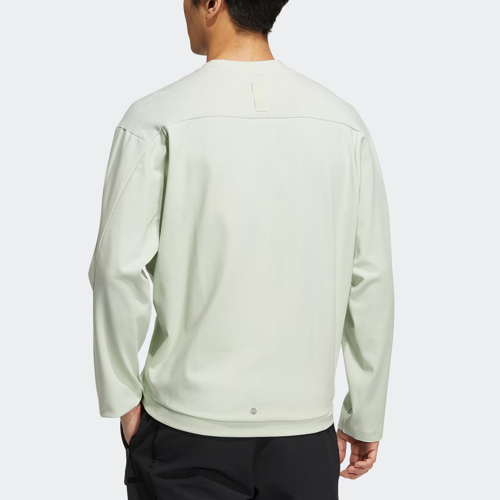 Adidas Premium Crew Neck Pullover Long Sleeve Sweatshirt Men Tops Green HM2943