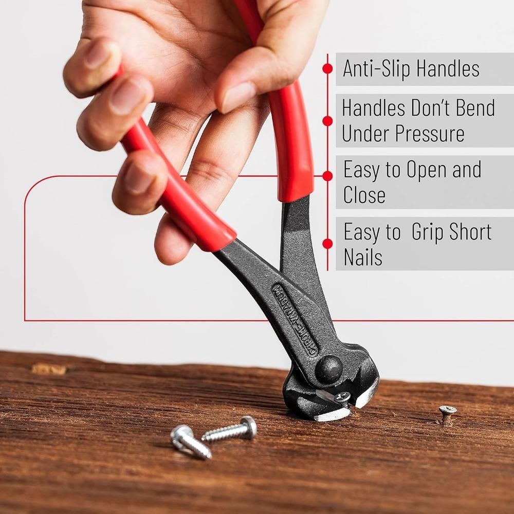 Nail Puller Pliers Nail Remover Tool, Cutting Pliers, Carpenter Tools, Staple Puller, Nail Puller Tool, End Cutting Pliers