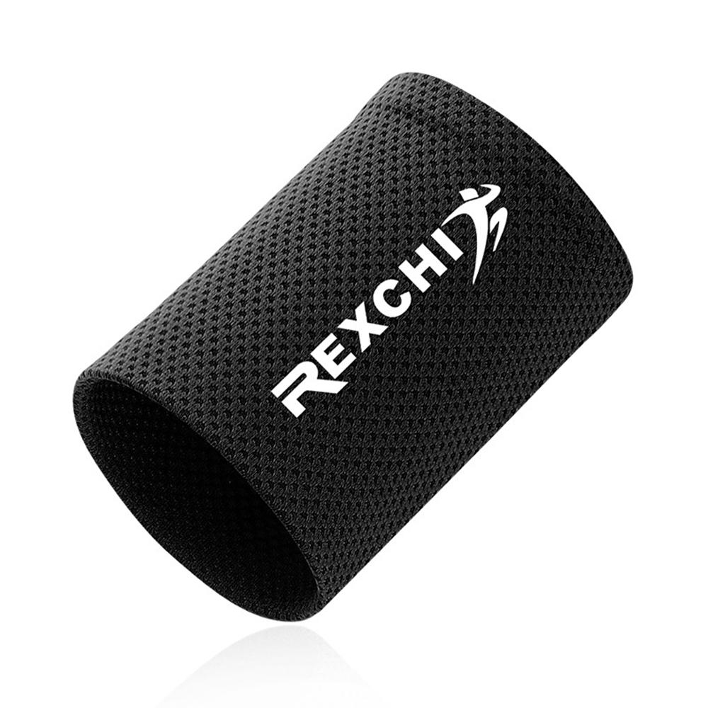 

Cotton 1PCS Volleyball Gym Yoga Fitness Ice Cooling Sweat Band Wristband Wrap Sweatband Wrist Brace Black-M