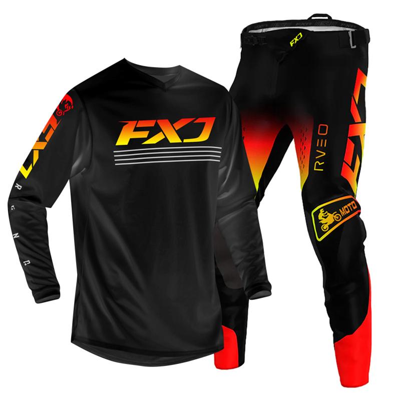 Motocross-Ausrüstungsset für Kinder 4 5 6 7 8 9 10 11 12 13 Jahre Jugend Kind Motorrad Junge Mädchen Jersey Hose Kits Rennanzug Offroad Enduro MX MTB