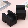 Car Jack Rubber Pad Car Slotted Lift Jack Stand Rubber Pads Universal Repair Tools Frame Protector Adapter Jacking Tools 1/2Pcs