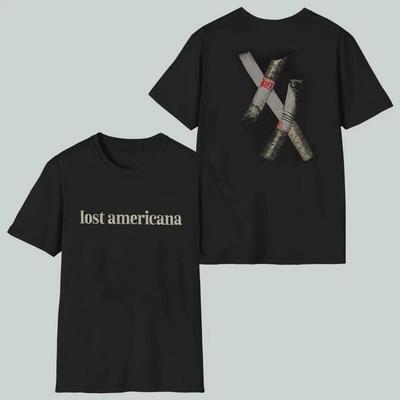Machine Gun Kelly MGK Lost Americana Tour 2025 2026 Unisex Tričko