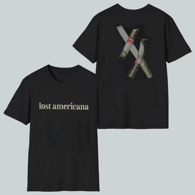 Футболка унисекс Machine Gun Kelly MGK Lost Americana Tour 2025 2026 4XL