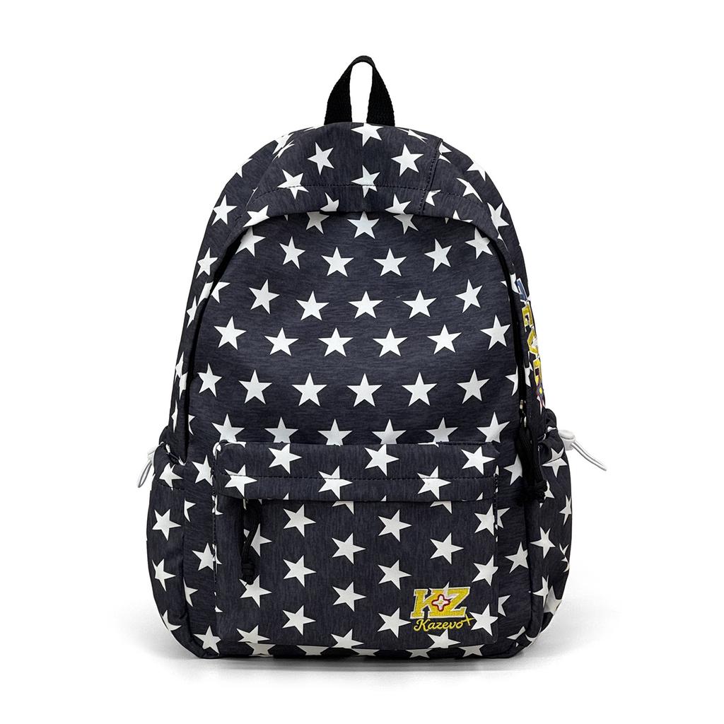 Schoolbag Star Printing Student Schoolbag Simple and Lightweight Student Party Class Daily Travel Leisure Large Capacity Backpack
