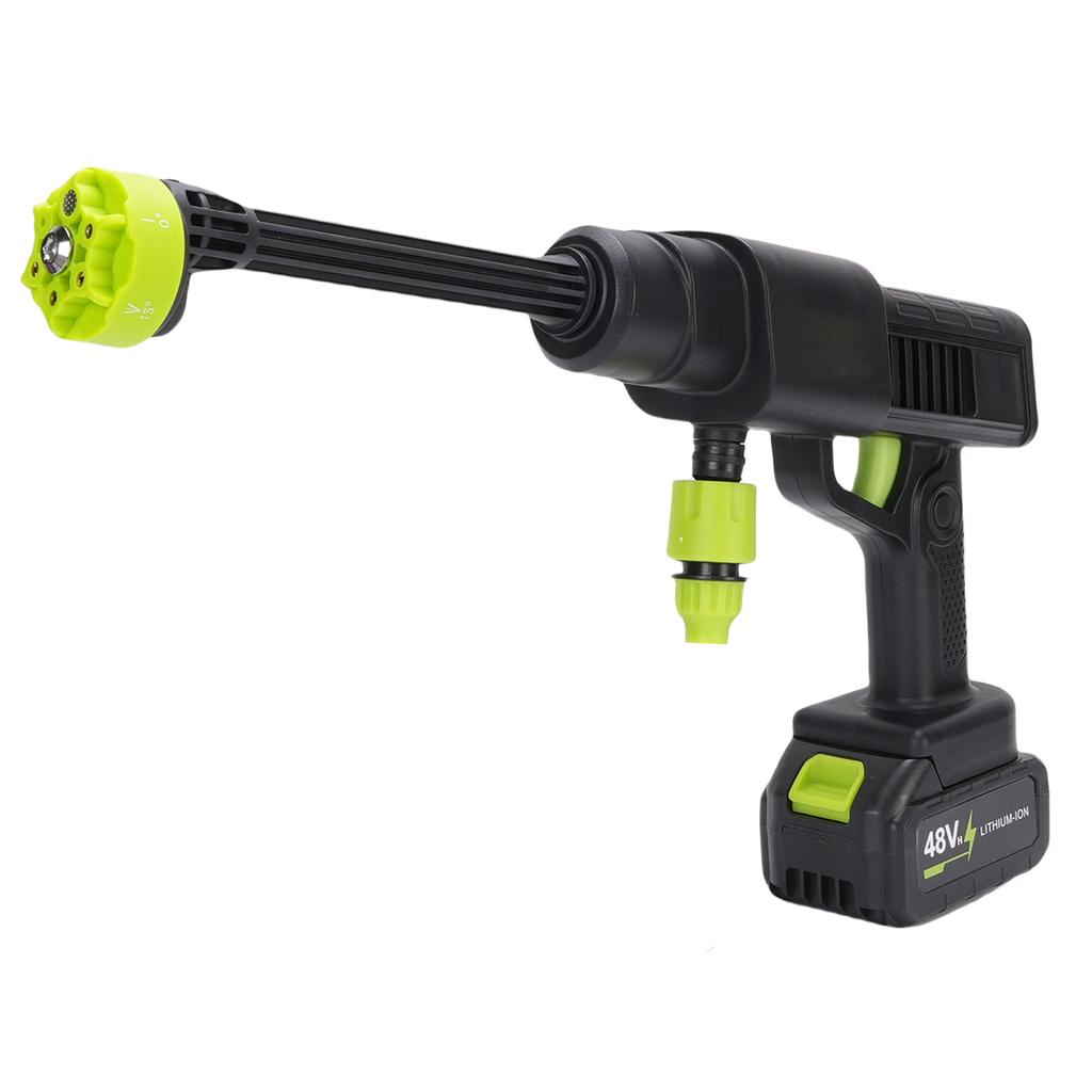 Taşınabilir Araba Yıkama Makinesi Kablosuz Yüksek Basınç 14 silindirli Pistonlu Motor 8 10m Menzil 40bar Tepe Basıncı Power Washer for