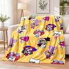 The Amazing Digital Circus Flannel Throw Blanket Soft Warm Cozy For Sofa Bed Indoor Home Bedroom Use