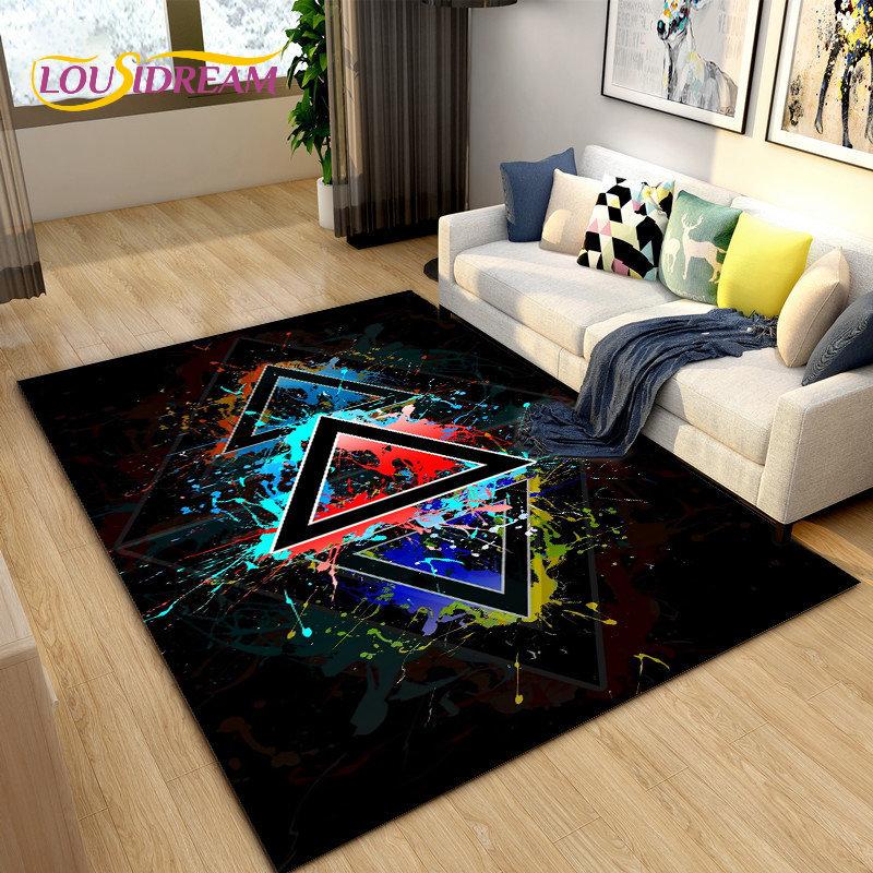 Cartoon Gamer Game Controller Area Rug Large,Carpets Rug for Living Bedroom Sofa Doormat Decoration,Kids Play Non-slip Floor Mat