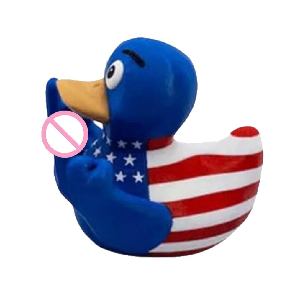 

Middle Finger Duck Funny Middle Finger Duck Garden Statue Cute Finger Duck Figurines Ornament Mini Rude Duck Car Interior Decor