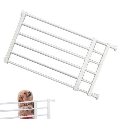 Wide Gate For Dogs Black Short Dog Gate Retractable Extra Wide Baby Gate Extends To 39.37 Wide Freestanding Folding Accordion St