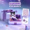 New Sanrio Official Diy Ring Blind Box Building Blocks Melody  Kuromi Cartoon Interlocking Building Blocks Gift