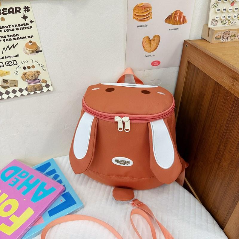 

Школьный рюкзак новый детский для мальчиков и девочек маленький класс милый мультяшный рюкзак противоутерянный мини повседневный рюкзак оранжевый