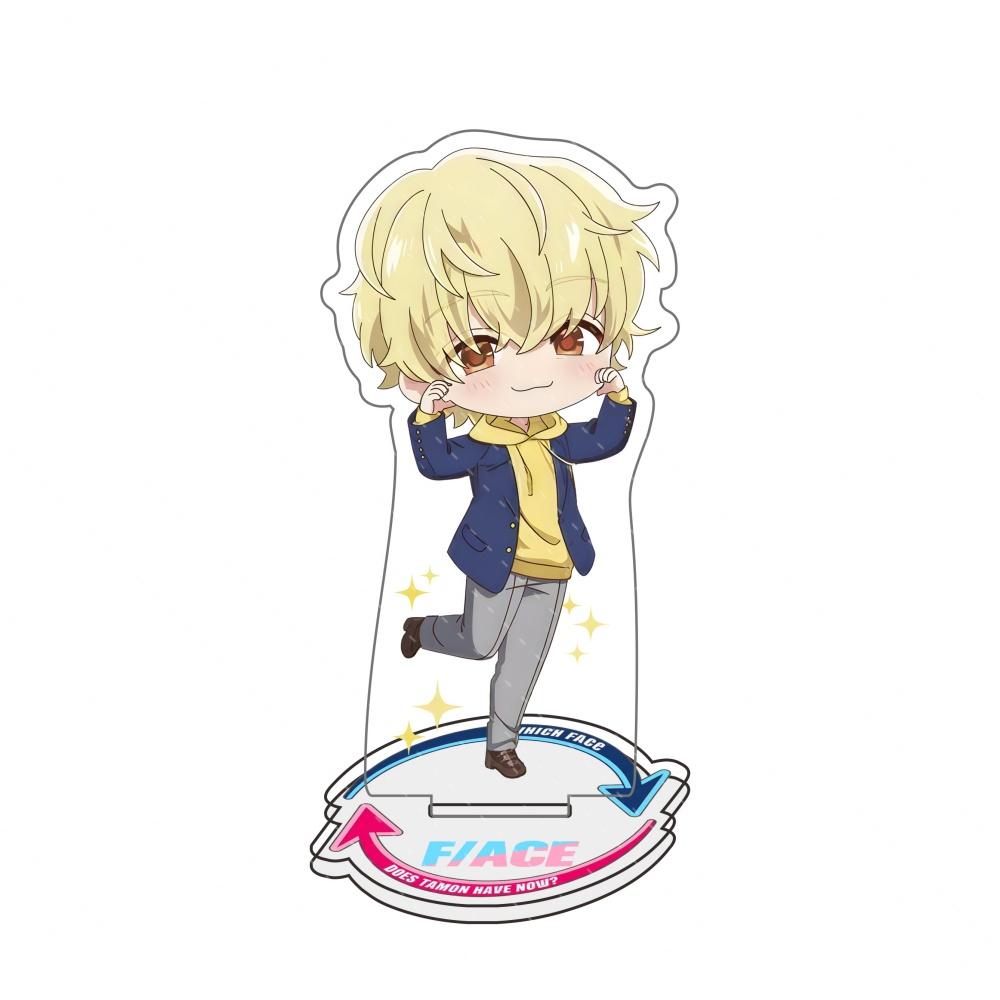 

HOT Anime Tamon s B-Side 10CM Acrylic Stand Figure Keychain Keyring Pendant Tamon Fukuhara Keito Tachibana Desktop Decor 10 cm