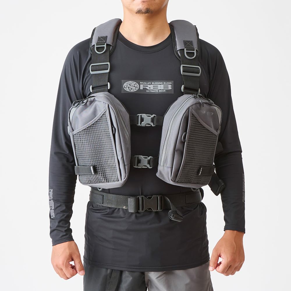 Soshin RBB Surf Game Vest, Navy, Product Number 7732