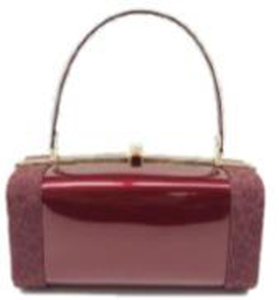 Ando Fluffy Plain Bag Red SQ-2 Women's