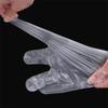 100pcs/Lot Disposable Gloves One-off Plastic Gloves Restaurant BBQ Transparent Eco-friendly PE Gloves Kitchen Garden accessories