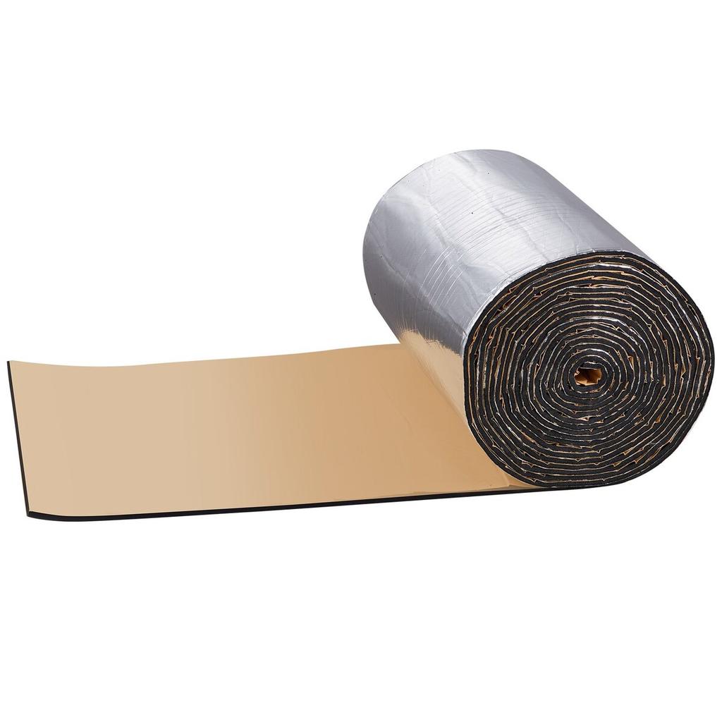 Car Sound Deadening Mat, 200 mil 3.3sq.m Automotive Sound Deadener, High Density Foam Sound Deadener Material & Heat Barrier, Double Layer Waterproof