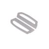 Steel For Toyota Camry 2018- Cover Trim Dash Side Air Outlet Vent Silver