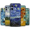 Van Gogh Art Oil Painting Case For Redmi Note 13 Pro Plus 9 10 11 12 Pro 9S 10S 11S 12S Cover For Redmi 12 C 10C 13C