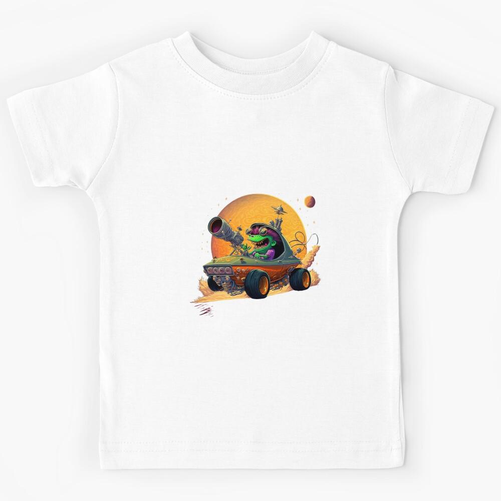 Galactic Roadster Adventure Kids T-Shirt 140