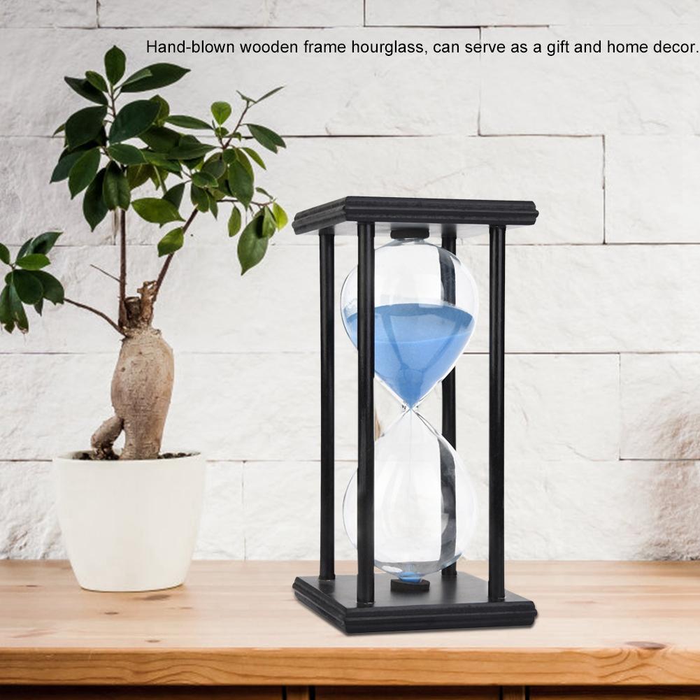 Sanduhr 30 Minuten Holz Sandglas Timer Uhr Mode Geschenke Heim Büro Schreibtisch Deko