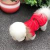 Adjustable Dog Winter Jacket with Hood Pet Dog Hoodie Warm Fur Collar Small Dog Clothe For Chihuahua