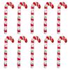 Front Door Garden Fence Outdoor Christmas Decorations Inflatable Candy Canes 7.5cm Thick Playful Touch Easy To Install