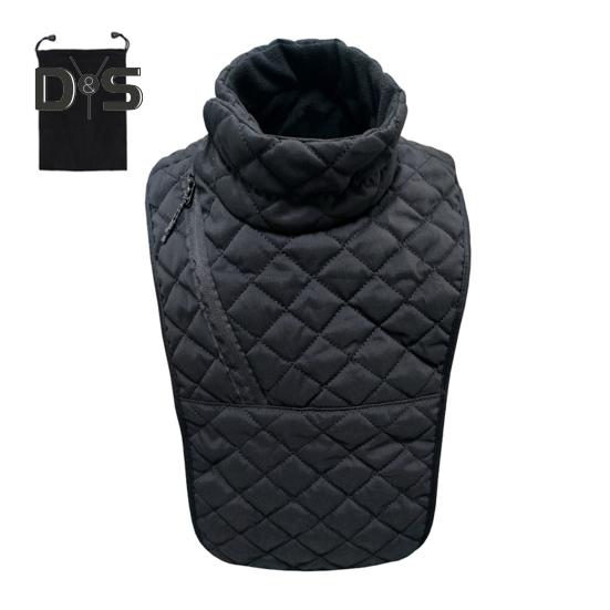 

Утеплитель для груди и шеи, зимний мотоциклетный защитный шейный воротник, ветрозащитный тепловой чехол для груди для мужчин и женщин, рыбалки, пешего туризма, бега 1 Set чёрный