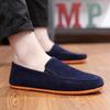 fashion Canvas Peas Shoes Men's Variety of Color  Trendy Lazy Casual Large Size 38-45 Driver Shoes Men's Vulcanized Shoes Men Sneakers
