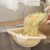 Drain Basket Sink Strainer With Handle Food Slag Strainer Kitchen Supplies Drain Trap Kitchen Accessories Food Residue Processor