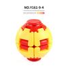 Fidget spinner colorful stress relief ball press and rotate to vent office portable small toy