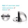 A84E-4 Pack Door Stoppers Door Stop For Hotel Home Snowboard Hanger No Need To Drill Floor Door Stop