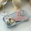 Desk Organizer Stationery Holder Wire Storage Basket Elegant Wire Art
