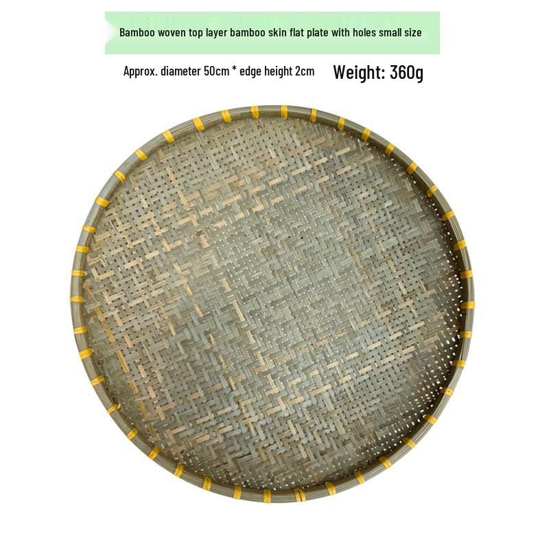 Vietnamese Handmade Bamboo Woven Sieve Household Drying Basket