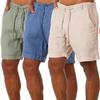 Bequeme Sommer-Herrenshorts mit feuchtigkeitsableitendem Stoff für Yoga und Fitness