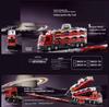Transforming Toy Truck with Storage and Track, Ejects Small Alloy Cars - Ideal Gift for Kids