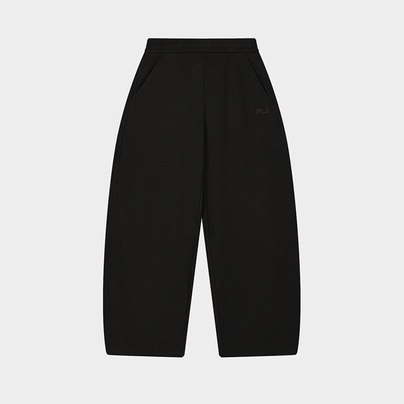 

FILA Women s 2026 Spring Loose Fit Curved-Leg Knit Track Pants M