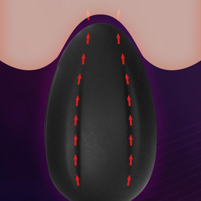 Extra Long Anal Pull Bead Plug Cutout Anal Masturbator Silicone Sex Toy for Men Prostate Massage