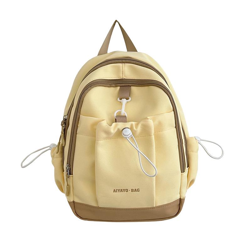 

Детский маленький рюкзак для девочки, дорожный, легкий, для детского сада, для весенней прогулки, маленький рюкзак, уличный дорожный рюкзак single pack жёлтый